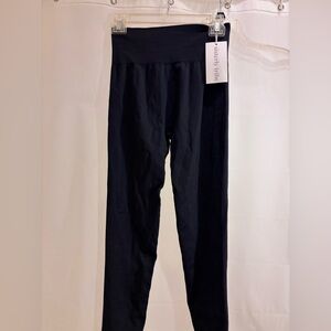 Women's Black High-Rise Leggings